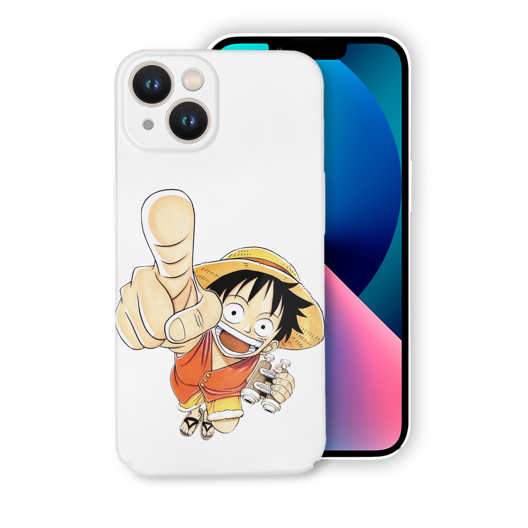 （画像用） ワンピース モンキー・D・ルフィ ONE PIECE Monkey D. Luffy 【iPhone 14シリーズ対応】ハードケース